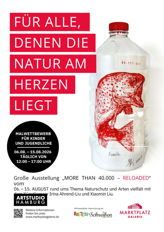 „MORE THAN 40.000 – Reloaded“: Mitmach-Ausstellung in der Marktplatz Galerie